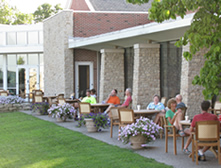Clifty Inn patio